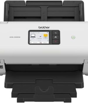 Brother ADS-3300W Wireless, High-Speed Desktop Scanner | 2.8-inch Touchscreen | Scans Up to 40ppm1